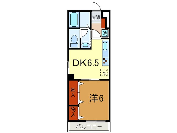 大林マンションの物件間取画像